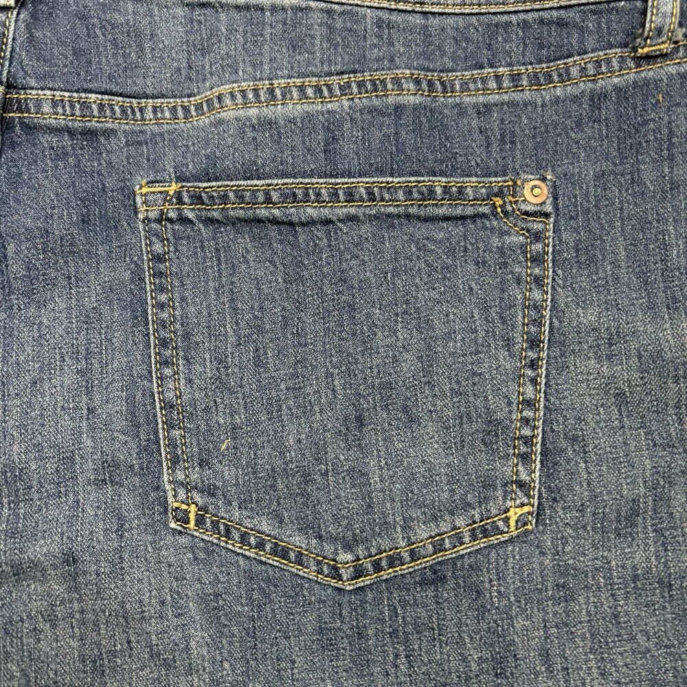 Anthropologie Pilcro Women’s Size 34 Summer  Zipper Blue Denim Shorts Classic - Picture 5 of 7